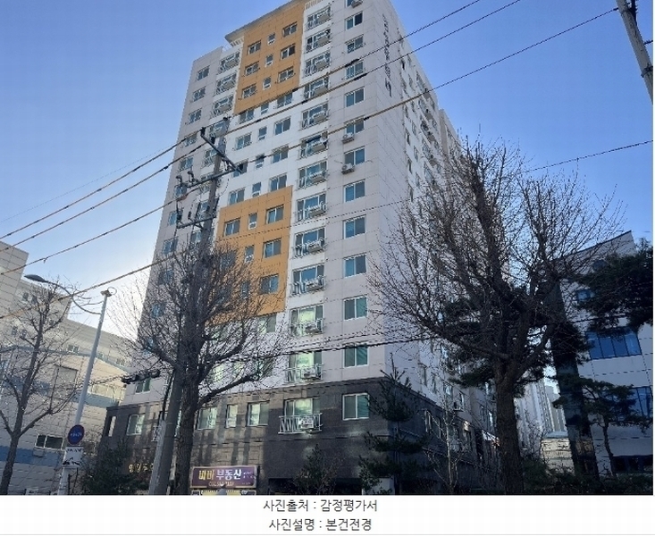 2025타경501211 인천광역시 부평구 청중로 96, 명성푸르네 14층 1402호 오피스텔[계약30평형] 경매 이미지