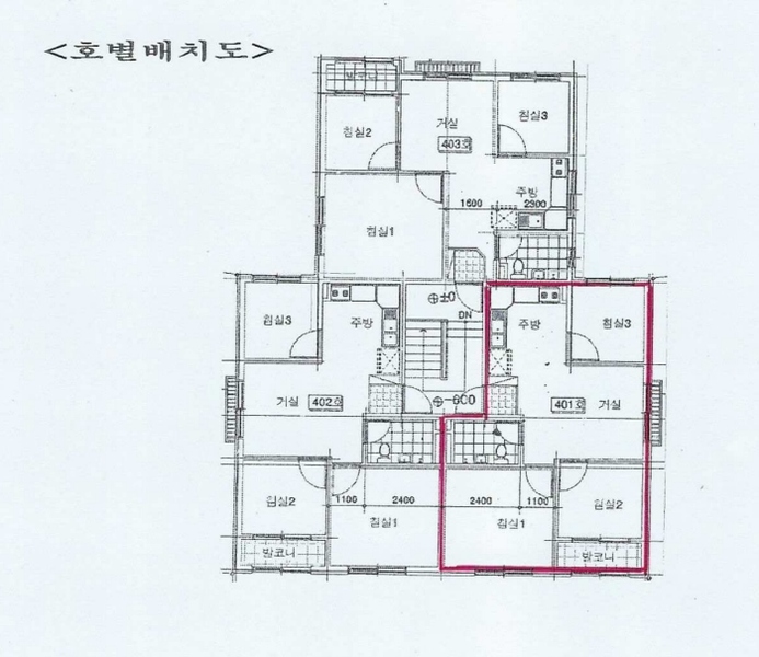 2025타경501235 인천광역시 서구 검암로30번길 3-18, 보람아트빌 비동 4층 401호 다세대(빌라)[공급15평형] 경매 이미지