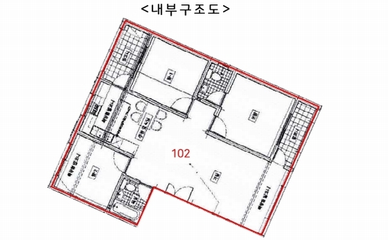 2025타경501952 인천광역시 서구 검단로623번길 56, 서해벨리 4동 1층 102호 다세대(빌라)[공급36평형] 경매 이미지