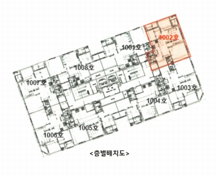 2025타경503682 인천광역시 미추홀구 경인로41번길 18-11, 다우림아파트 101동 10층 1002호 오피스텔[계약30평형] 경매 이미지