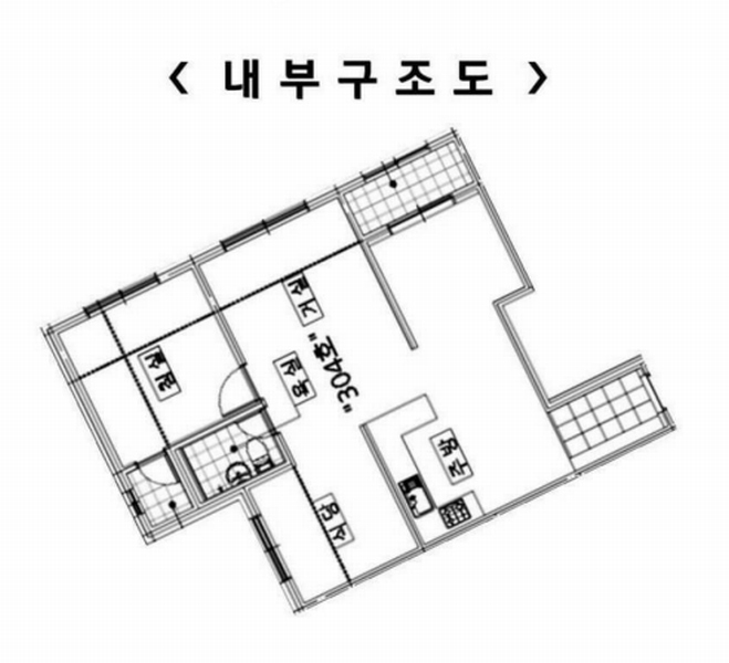 2025타경505497 인천광역시 서구 검단로 534, 타워팰리스 1동 3층 304호 다세대(빌라)[공급19평형] 경매 이미지