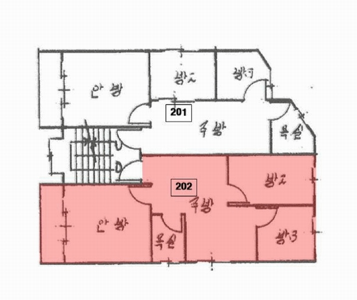 2025타경506735 인천광역시 남동구 서판로 73-4, 예촌빌라 가동 2층 202호 다세대(빌라)[공급16평형] 경매 이미지