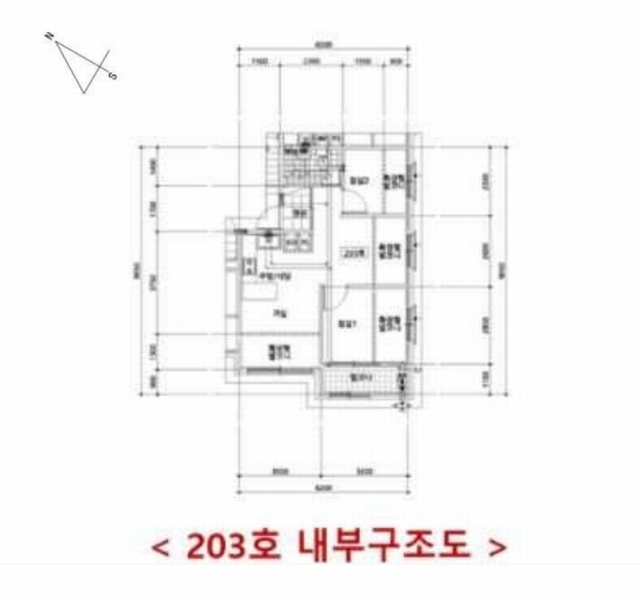 2025타경507180 인천광역시 서구 청마로 66-10, 파크뷰 나동 2층 203호 다세대(빌라)[공급11평형] 경매 이미지