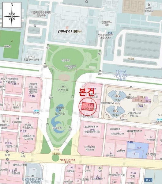 2025타경507353 인천광역시 남동구 미래로 48, 이레인 5층 501호 오피스텔[계약24평형] 경매 이미지