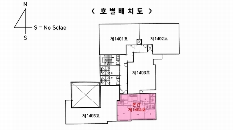 2025타경507364 인천광역시 미추홀구 경인로 158, 스카이스테이트 14층 1404호 오피스텔[계약25평형] 경매 이미지