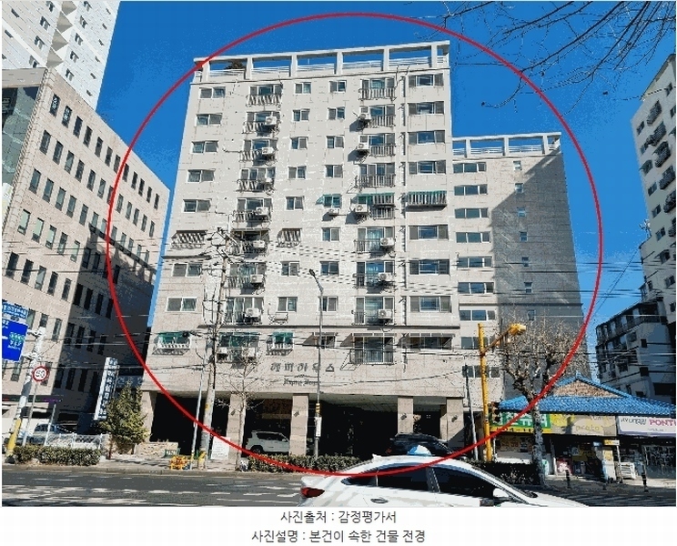 2025타경507606 인천광역시 부평구 장제로110번길 5, 해피하우스 10층 1004호 오피스텔[계약24평형] 경매 이미지