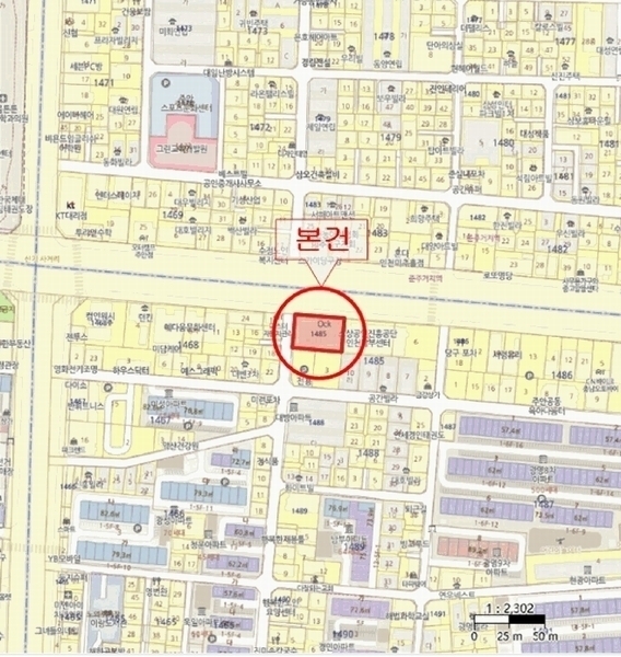 2025타경507678 인천광역시 미추홀구 인주대로 410, 탑클레시아 14층 1402호 오피스텔[계약28평형] 경매 이미지