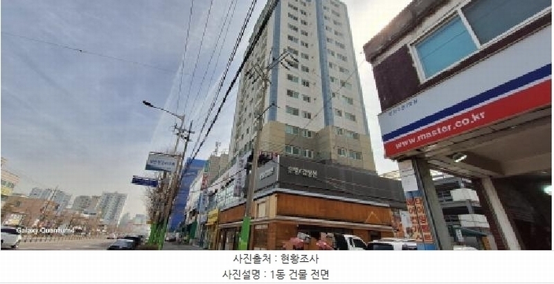 2025타경507678 인천광역시 미추홀구 인주대로 410, 탑클레시아 14층 1402호 오피스텔[계약28평형] 경매 이미지