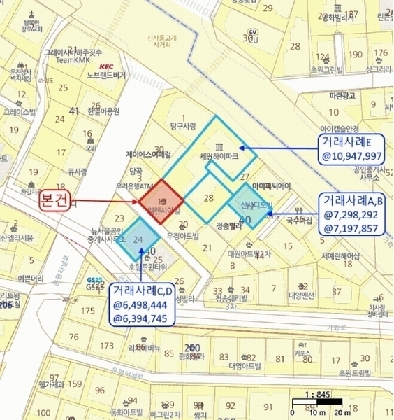 2025타경51627 서울특별시 은평구 은평터널로 196-1, 엘렌시아14차 401호 다세대(빌라)[공급11평형] 경매 이미지