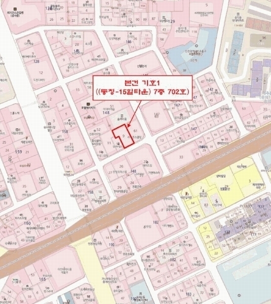 2025타경507802 인천광역시 미추홀구 미추로46번길 15, 15힐타운 7층 702호 다세대(빌라)[공급21평형] 경매 이미지