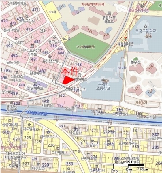 2025타경507850 인천광역시 부평구 동수천로 39, 주영팰리스2 7층 702호 오피스텔[계약26평형] 경매 이미지
