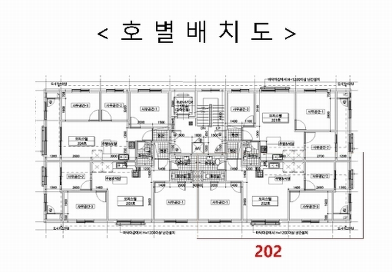 2025타경507950 인천광역시 부평구 동수천로 3, 힐캐슬 2층 202호 오피스텔[계약26평형] 경매 이미지