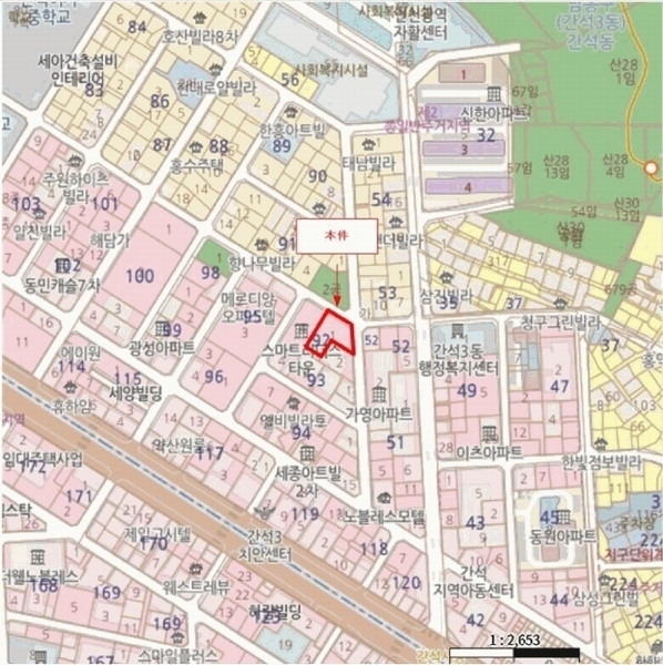 2025타경509603 인천광역시 남동구 간석로 54, 페이브시티 14층 1404호 오피스텔[계약24평형] 경매 이미지