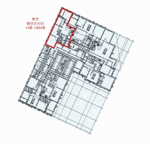 2025타경509603 인천광역시 남동구 간석로 54, 페이브시티 14층 1404호 오피스텔[계약24평형] 경매 이미지