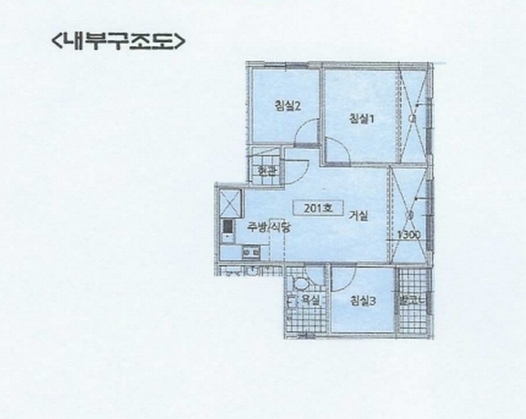 2025타경510371 인천광역시 서구 도요지로236번길 5, 더프라임 103동 2층 201호 다세대(빌라)[공급15평형] 경매 이미지
