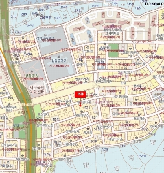 2025타경510493 인천광역시 서구 검암로19번길 7, 검암리치하우스 2층 201호 다세대(빌라)[공급21평형] 경매 이미지