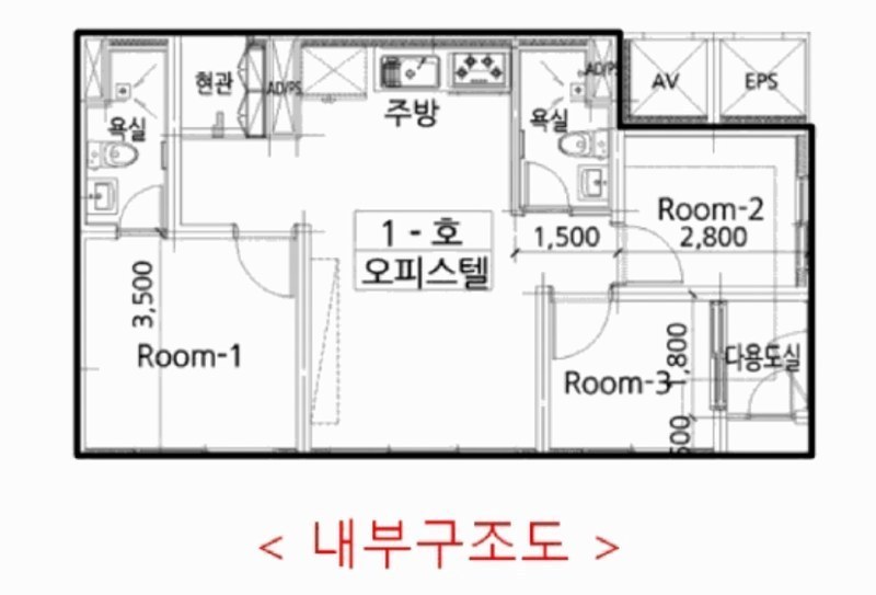 2025타경510571 인천광역시 미추홀구 경원대로 911-30, 럭키플레이스 7층 701호 오피스텔[계약24평형] 경매 이미지