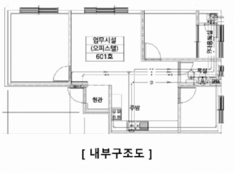 2025타경510718 인천광역시 부평구 장제로160번길 30, 드림홈 6층 601호 오피스텔[계약25평형] 경매 이미지