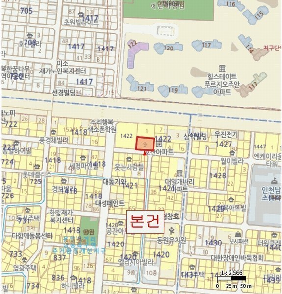 2025타경510890 인천광역시 미추홀구 미추홀대로597번길 106, 엠버빌2 11층 1105호 다세대(빌라) 경매 이미지