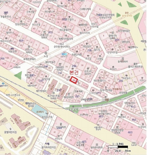 2025타경510932 인천광역시 미추홀구 장천로8번길 20, 동호빌 6층 601호 다세대(빌라)[공급17평형] 경매 이미지
