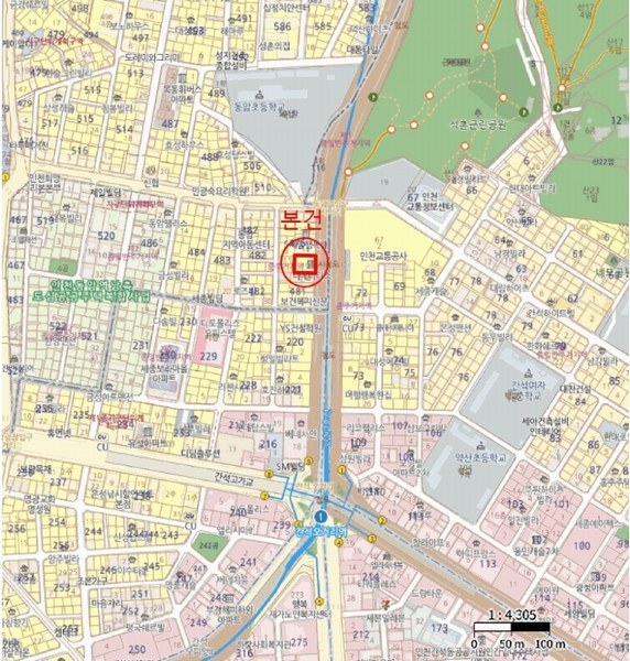 2025타경510947 인천광역시 부평구 경인로 673, 더베리타스 1동 10층 1001호 오피스텔[계약22평형] 경매 이미지