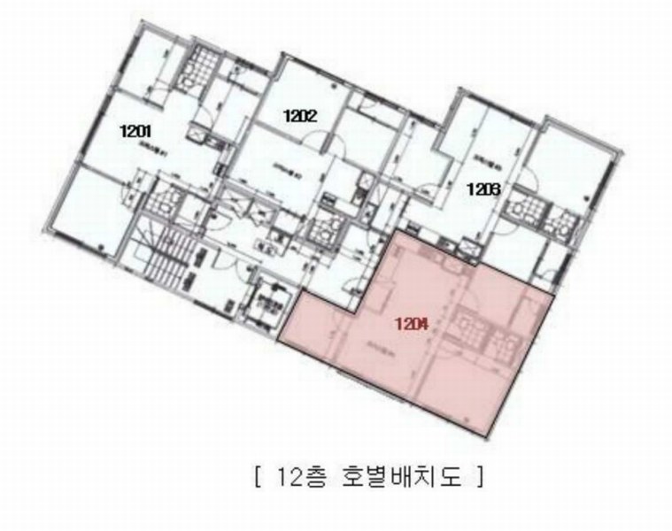 2025타경511044 인천광역시 중구 인중로 40, 하모니 1동 12층 1204호 오피스텔 경매 이미지