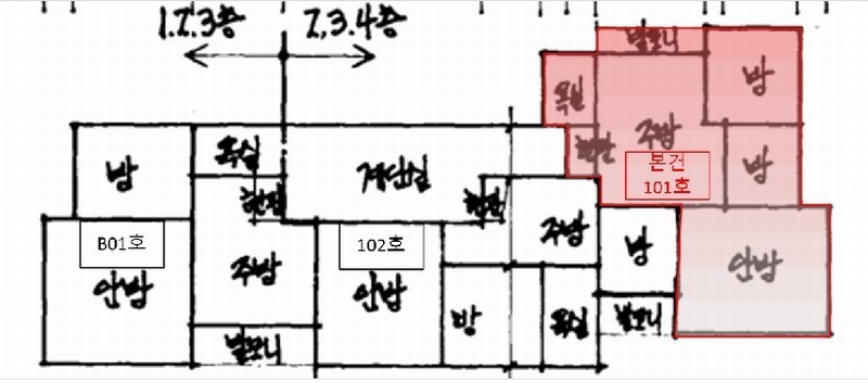 2025타경511172 인천광역시 미추홀구 석바위로101번길 13, 원일빌라 1층 101호 다세대(빌라)[공급16평형] 경매 이미지