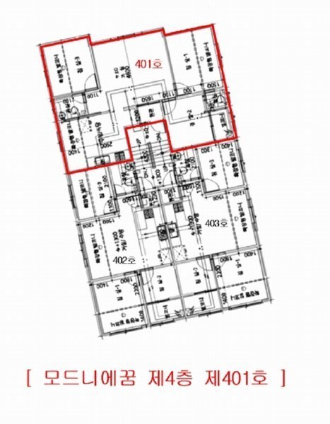 2025타경511409 인천광역시 서구 검암로 5, 모드니에꿈 4층 401호 다세대(빌라)[공급21평형] 경매 이미지