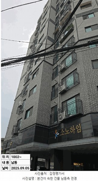 2025타경511869 인천광역시 미추홀구 경인로7번길 11, 소노하임 10층 1002호 오피스텔[계약21평형] 경매 이미지