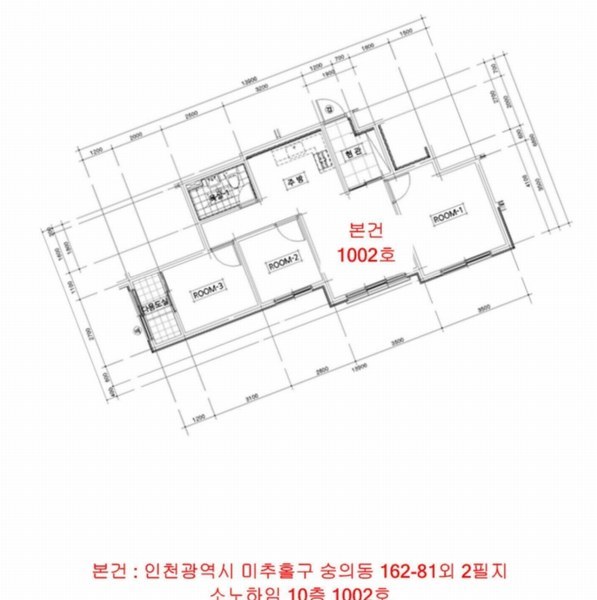 2025타경511869 인천광역시 미추홀구 경인로7번길 11, 소노하임 10층 1002호 오피스텔[계약21평형] 경매 이미지