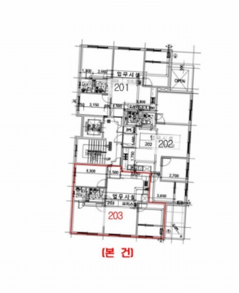 2025타경512657 인천광역시 미추홀구 주안로205번길 12-12, 제이앤케이하베스트 2층 203호 오피스텔[계약23평형] 경매 이미지