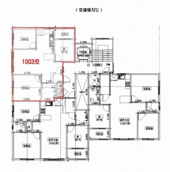 2025타경514766 인천광역시 남동구 경인로 660, 해마루플러스 10층 1003호 오피스텔 경매 이미지