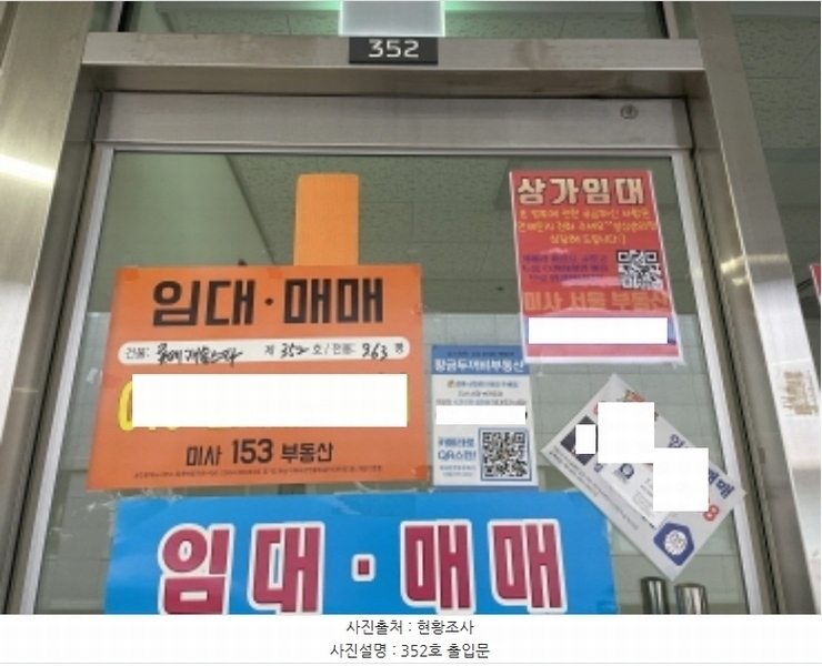 2024타경7019 경기도 하남시 미사강변중앙로 190, 하남미사롯데캐슬스타 3층 352호 근린상가 경매 이미지