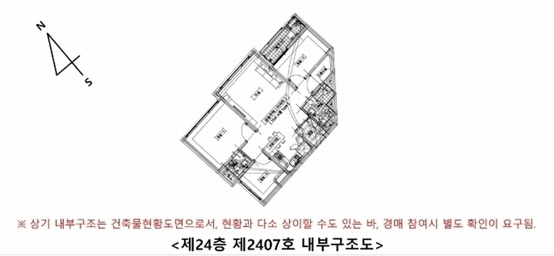 2024타경522709 인천광역시 미추홀구 경인로 306, 올레오 24층 2407호 아파트[공급28평형] 경매 이미지