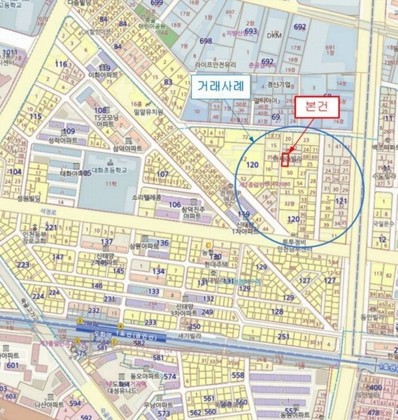 2024타경524897 인천광역시 미추홀구 석정로333번길 32, 아세아빌라 3층 303호 다세대(빌라) 경매 이미지