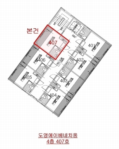 2024타경526480 인천광역시 남동구 예술로362번길 65, 도영에이베네치움 4층 407호 다세대(빌라) 경매 이미지