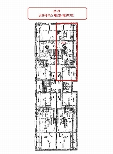 2024타경542840 인천광역시 계양구 아나지로177번길 4, 금호하우스 2층 203호 다세대(빌라)[공급13평형] 경매 이미지
