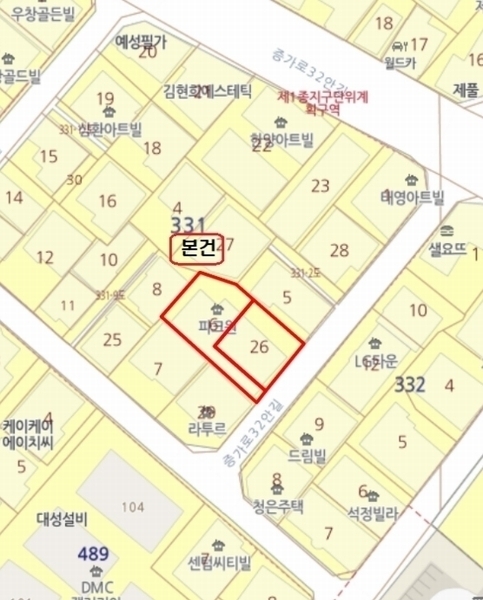 2024타경63495 서울특별시 서대문구 증가로32안길 19, 파크원 2층 201호 다세대(빌라)[공급10평형] 경매 이미지