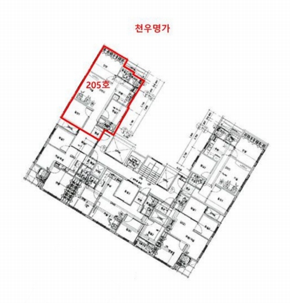 2024타경562783 인천광역시 서구 검단로744번3길 42, 천우명가 씨동 2층 205호 다세대(빌라) 경매 이미지