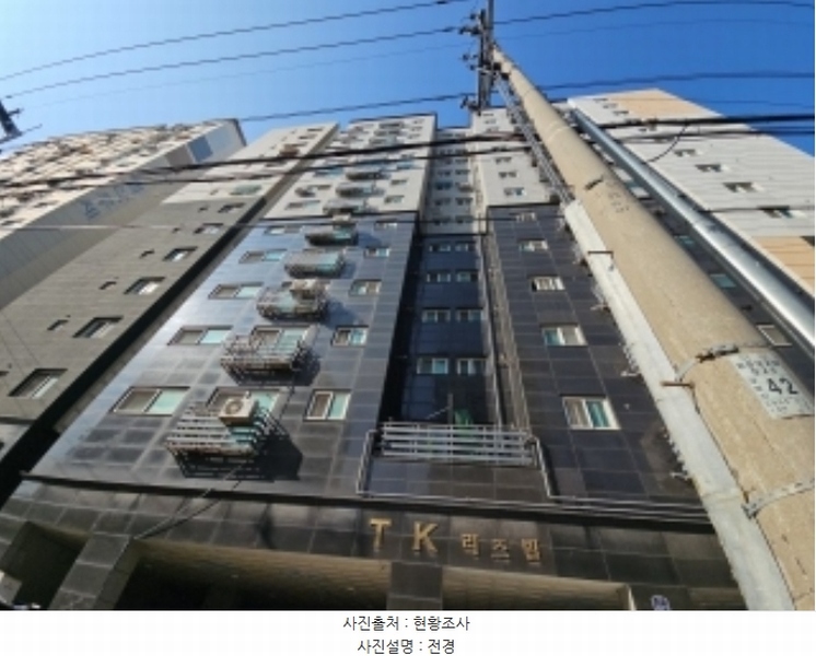 2024타경565058 인천광역시 부평구 장제로 103-1, 티케이리즈빌 10층 1006호 아파트[공급14평형] 경매 이미지