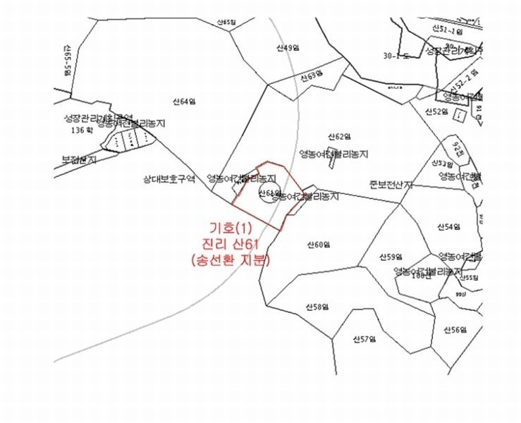 2024타경566921 인천광역시 옹진군 덕적면 진리 산61 임야 경매 이미지