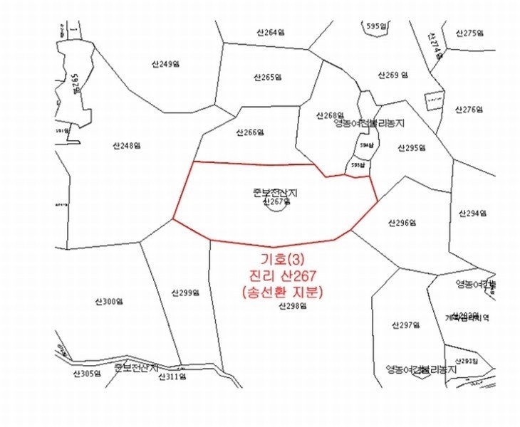 2024타경566921 인천광역시 옹진군 덕적면 진리 산61 임야 경매 이미지
