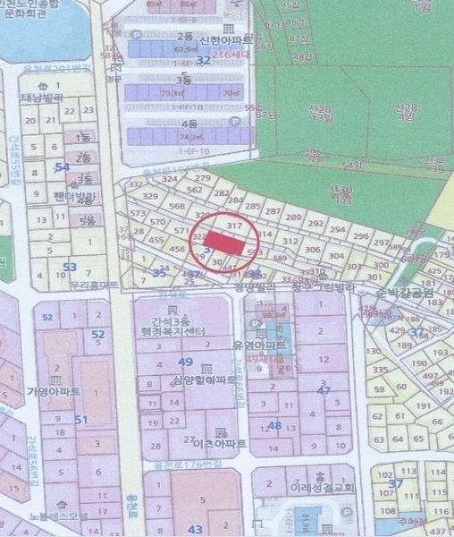 2024타경571701 인천광역시 남동구 용천로 194-12, 현대빌라 1층 102호 다세대(빌라)[공급10평형] 경매 이미지