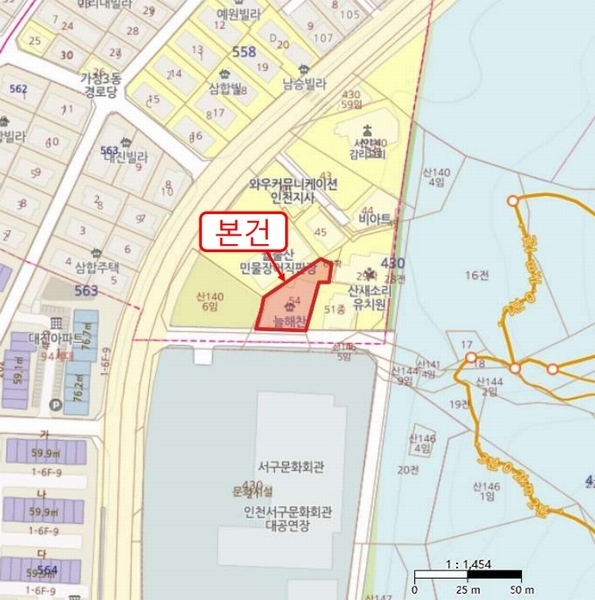 2024타경572780 인천광역시 서구 서달로 202, 늘해찬 1동 3층 301호 다세대(빌라)[공급27평형] 경매 이미지