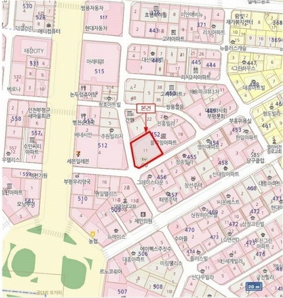 2024타경573936 인천광역시 부평구 장제로76번길 21, 블루밍아파트 에이동 5층 501호 아파트[공급23평형] 경매 이미지
