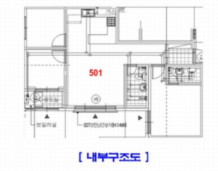 2024타경579835 인천광역시 미추홀구 석바위로80번길 20, 비와이펠리스 5층 501호 오피스텔[계약26평형] 경매 이미지