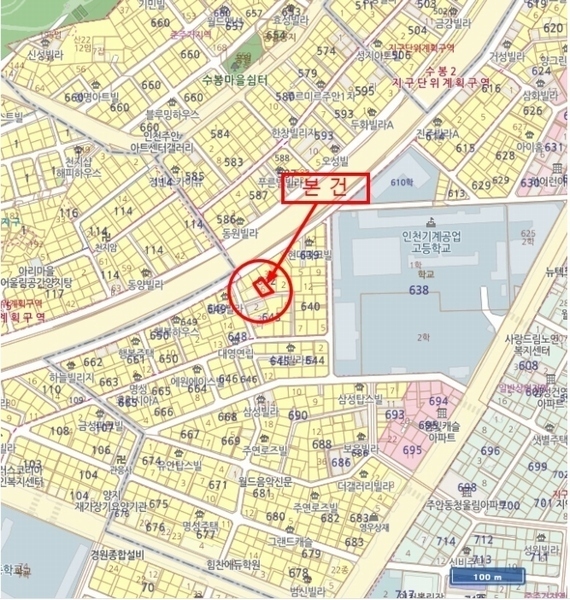 2024타경581166 인천광역시 미추홀구 인주대로237번길 77-30, 공동주택 5층 501호 다세대(빌라)[공급14평형] 경매 이미지