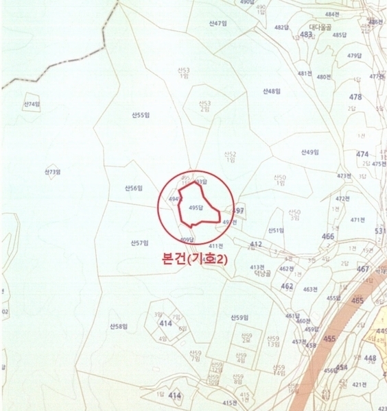 2024타경64801 경기도 고양시 덕양구 주교동 495 농지 경매 이미지