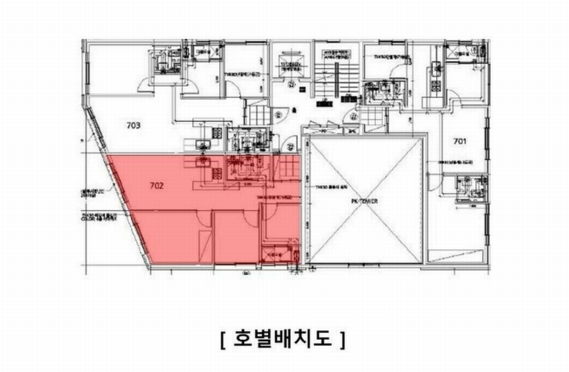 2024타경582206 인천광역시 미추홀구 미추로 7, 제일행복해 7층 702호 오피스텔 경매 이미지
