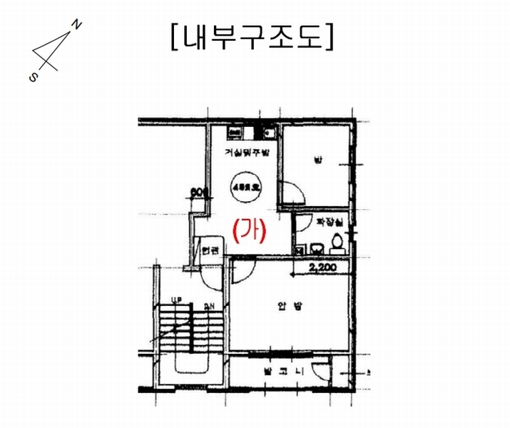 2024타경583766 인천광역시 미추홀구 수봉로 143, 성주빌라 4층 402호 다세대(빌라)[공급17평형] 경매 이미지